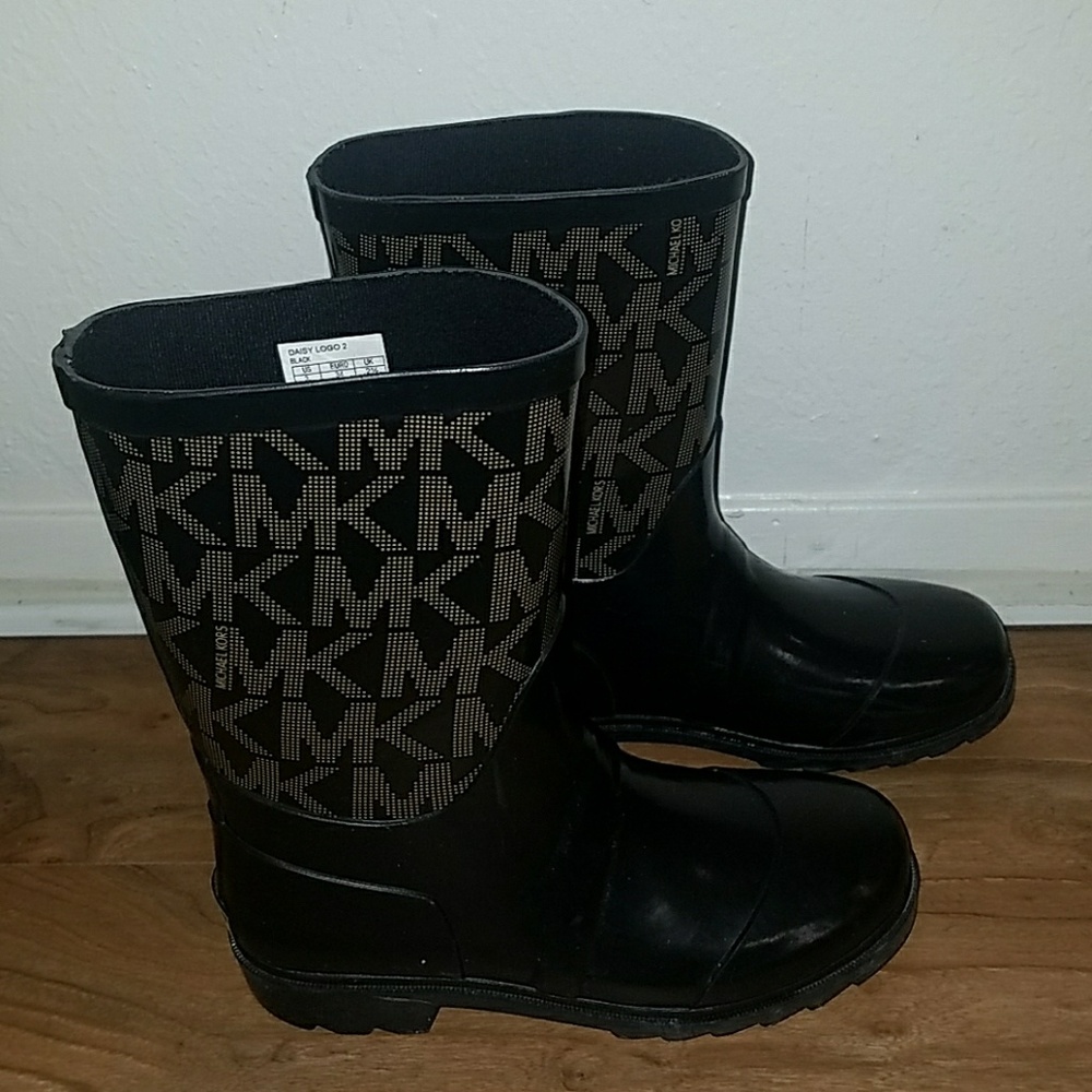 💕MICHAEL KORS Girls Rain Boots